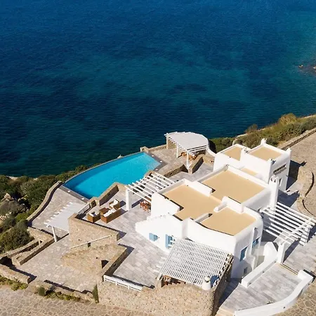 Presidential Mykonos Poseidonia 5 Bedrooms Stunning Sea Views Psarrou *